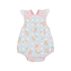 TBBC CAYMAN ISLAND CANE SAYLOR SUNSUIT 6-12 months NEW ***FLAW*** see pics